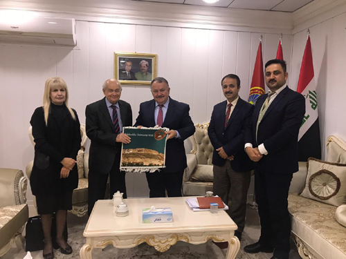 التعاون بين بيت الحكمة قسم الدراسات السياسية