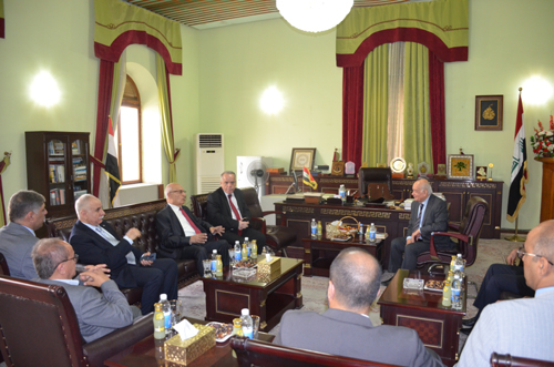 Visit the Advisor to the President of the State of Palestine for Foreign Affairs and International Relations to Beit Hikma