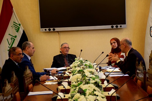 Meeting of members of the Board of Trustees of the House of Wisdom
