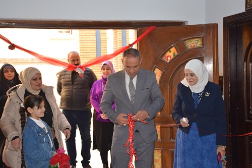 The House of Wisdom houses a bazaar for handicrafts