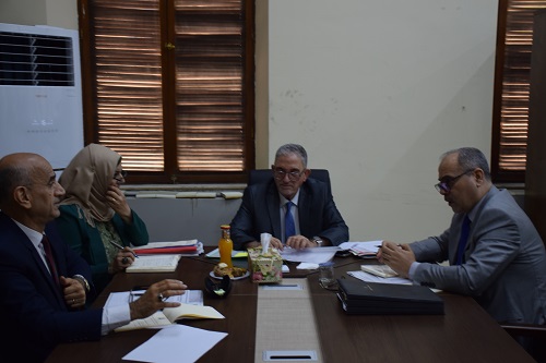 Meeting of members of the Board of Trustees of the House of Wisdom