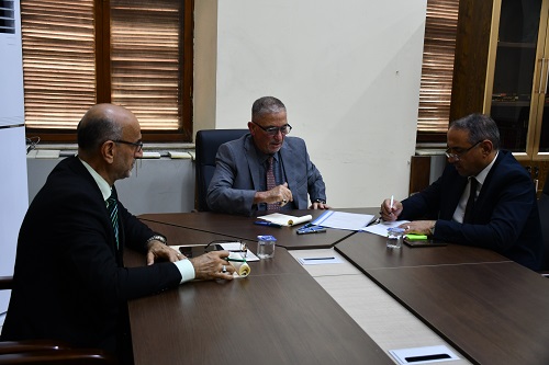 Meeting of members of the Board of Trustees of the House of Wisdom