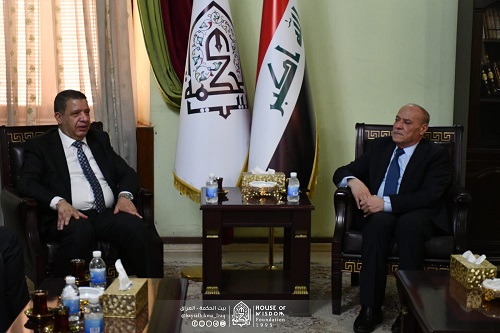 Bayt al-Hikma Receives Guests from Al-Uruk University Conference
