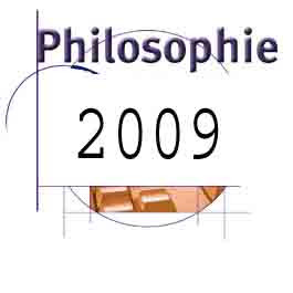  الأنشطة لقسم الدراسات الفلسفية لعام 2009