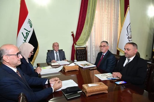 The Board of Trustees of the House of Wisdom holds its regular meeting