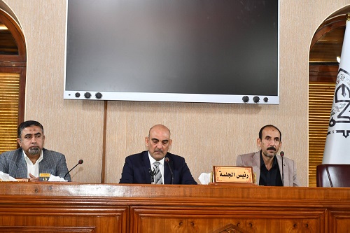 The Documents Preservation Committee at Beit Al-Hikma held its second meeting